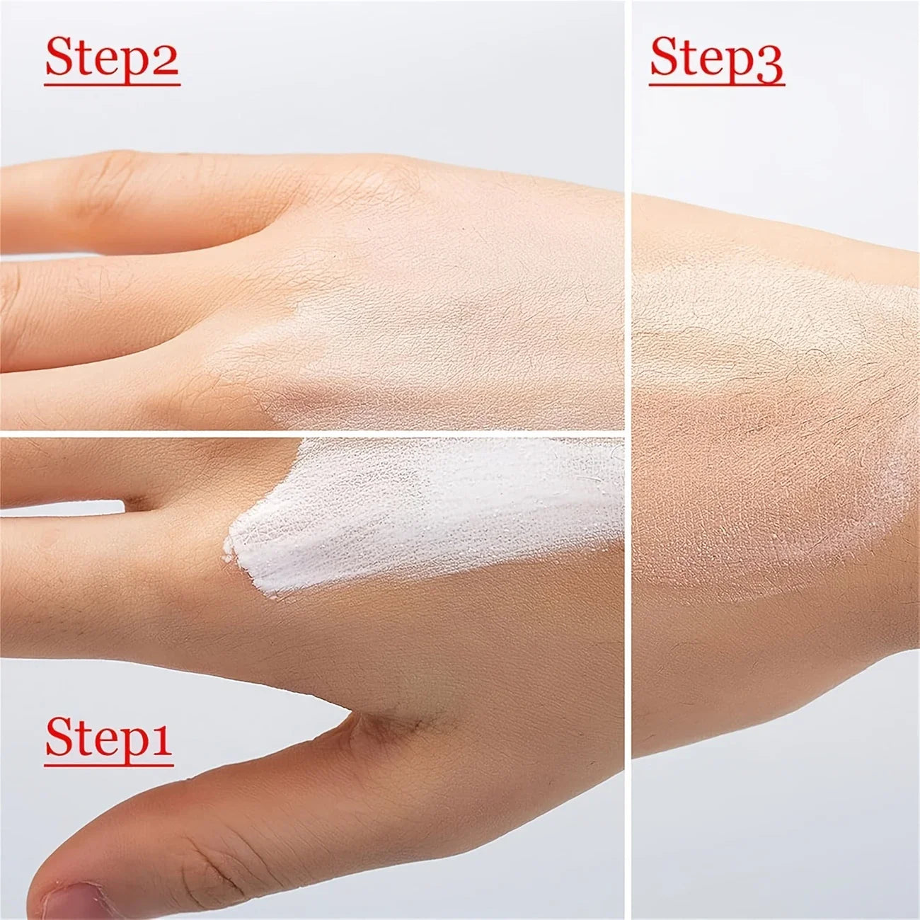 FourInOne ColorChanging Liquid Foundation,With SPF50+ Longwearing and No Makeup Removal, No Powder Sticking, Moisturizing